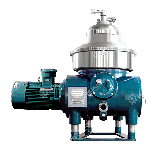 Centrifuga a dischi per biodiesel